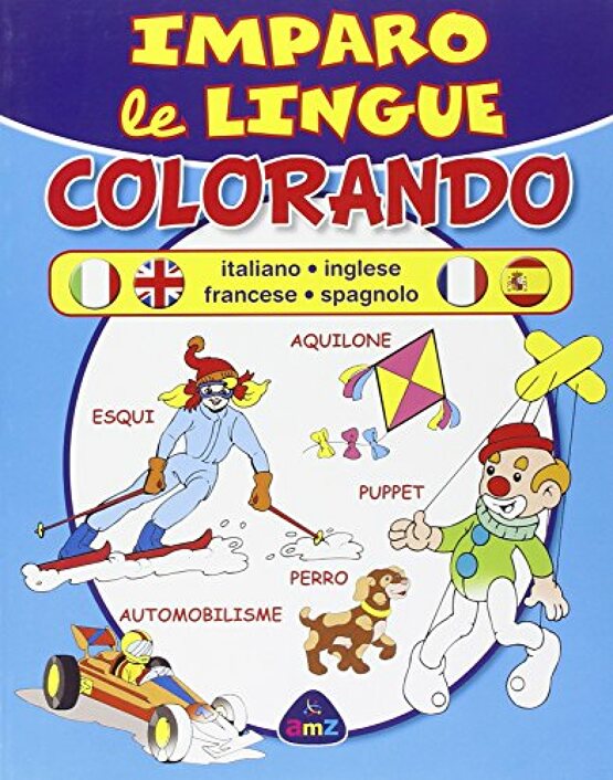 Imparo le lingue colorando