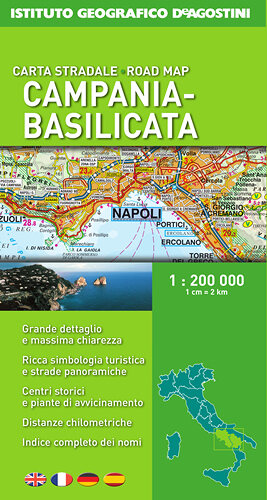 Campania e Basilicata 1:200 000