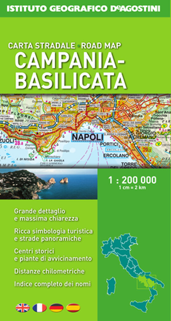 Campania e Basilicata 1:200 000