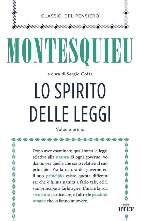 Lo spirito delle leggi