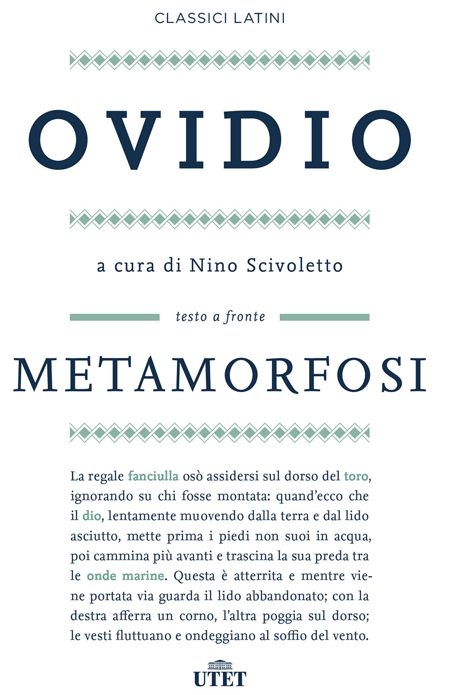 Metamorfosi di Publio Ovidio Nasone, Libri