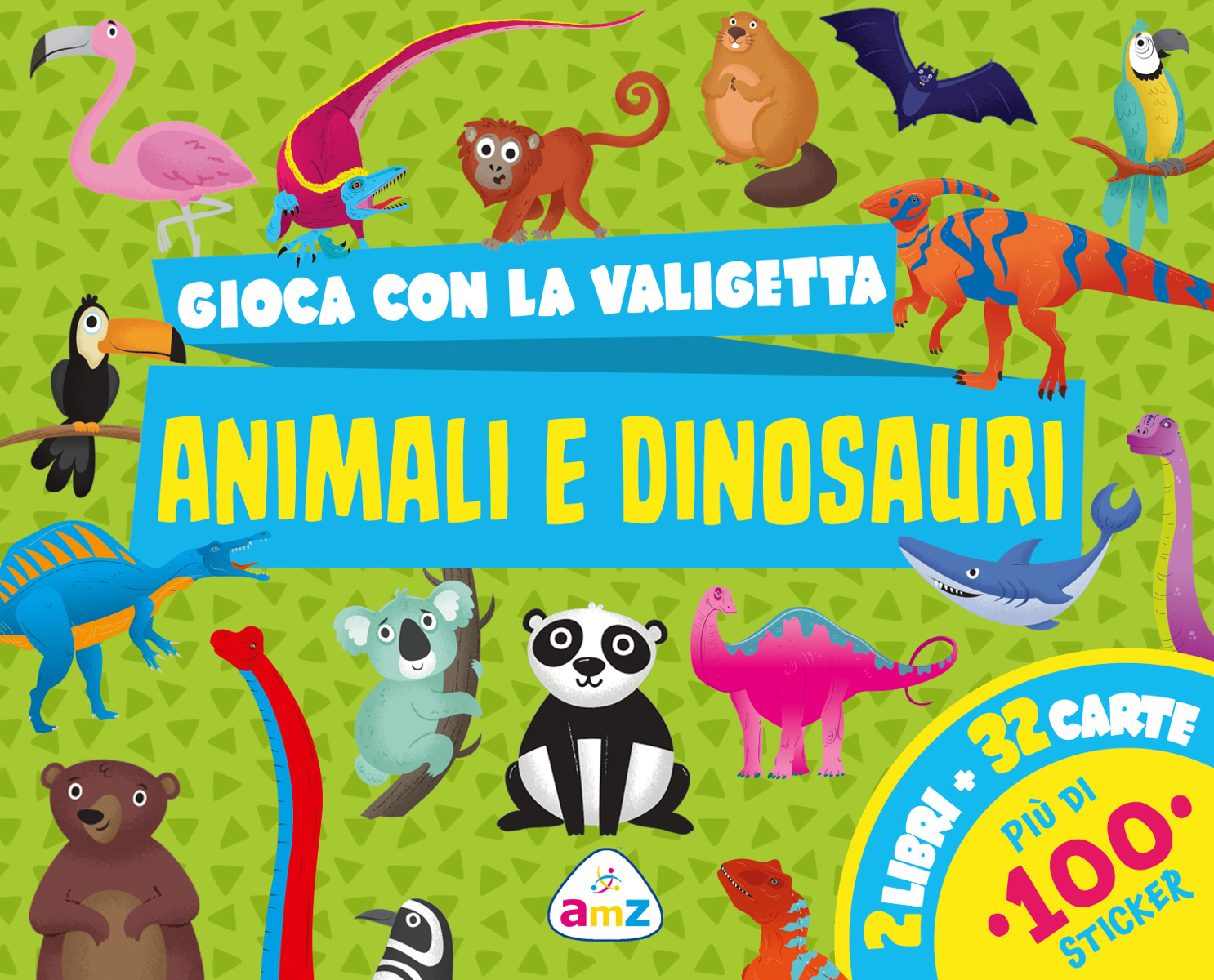 Inkdotpot 50 Trova Il Rifornimento del Party del Gioco Baby Shower Ospite Dinosauro Animali della Giungla Gioco del Partito Rompighiaccio