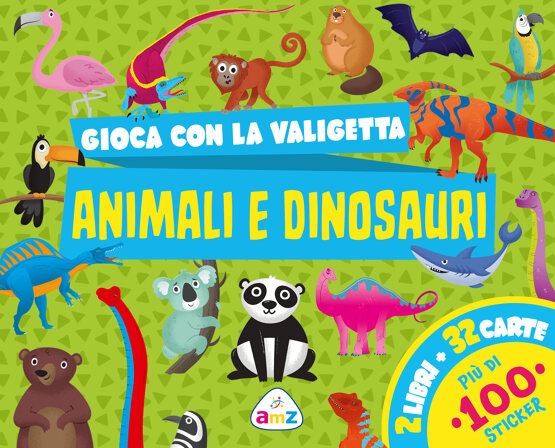 Animali e dinosauri. Gioca con la valigetta