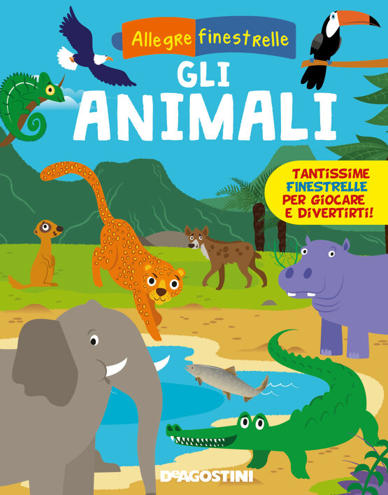 Gli animali. Allegre finestrelle