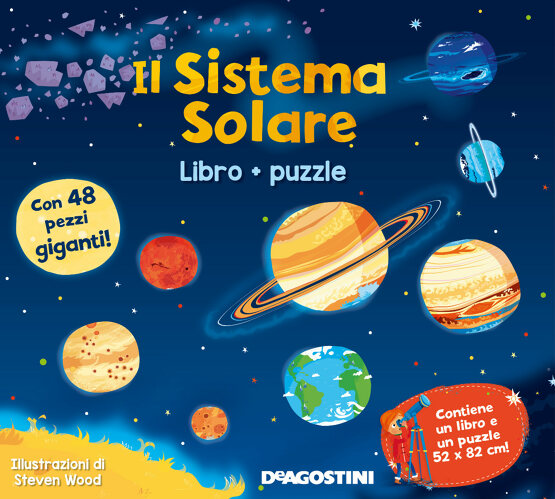 Il sistema solare. Libro + puzzle