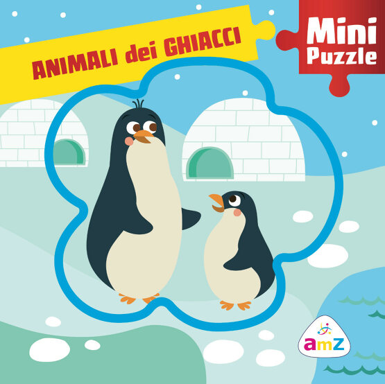Animali dei ghiacci. Mini puzzle