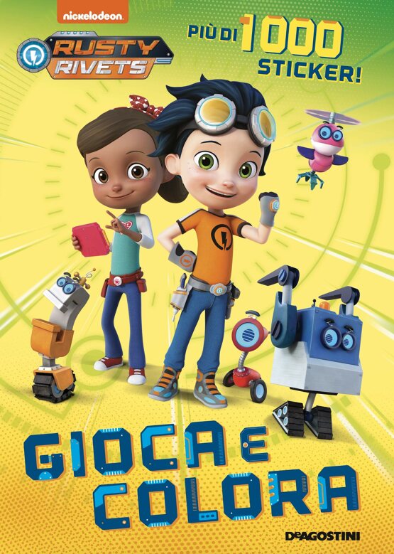 Gioca e colora. Rusty Rivets