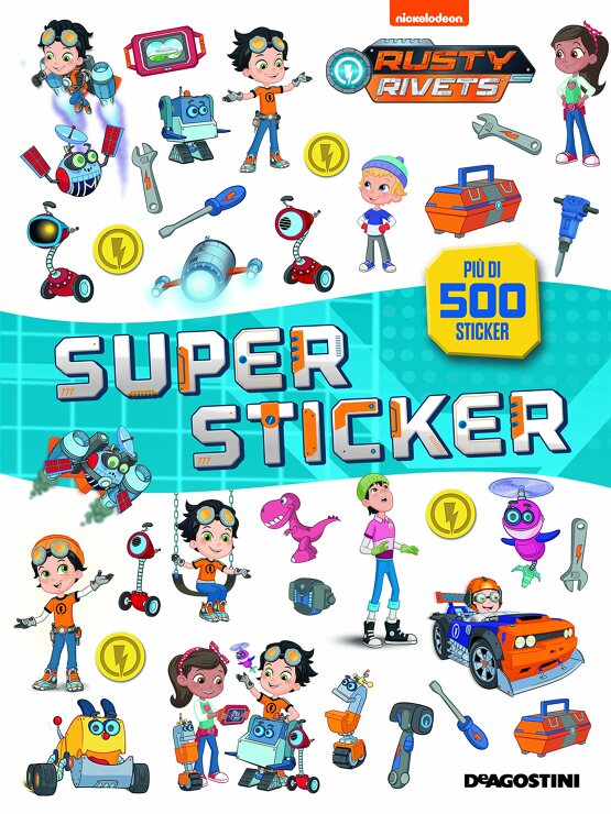 Supersticker. Rusty Rivets