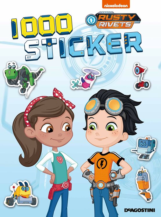 Rusty Rivets. 1000 sticker