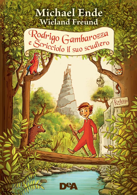 Rodrigo Gambarozza e Scricciolo il suo scudiero