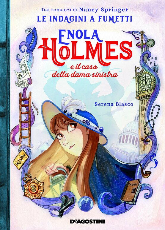 Enola Holmes. Il caso della dama sinistra (Le indagini a fumetti)