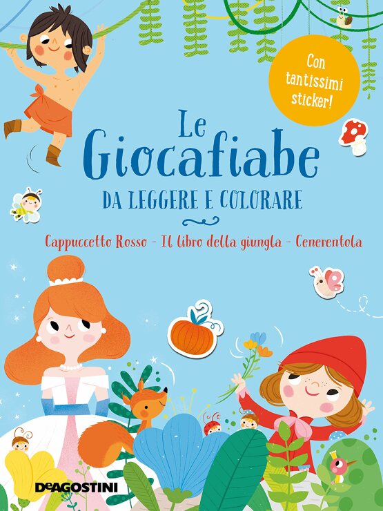 Le giocafiabe da leggere e colorare: Cappuccetto Rosso - Il libro della giungla - Cenerentola