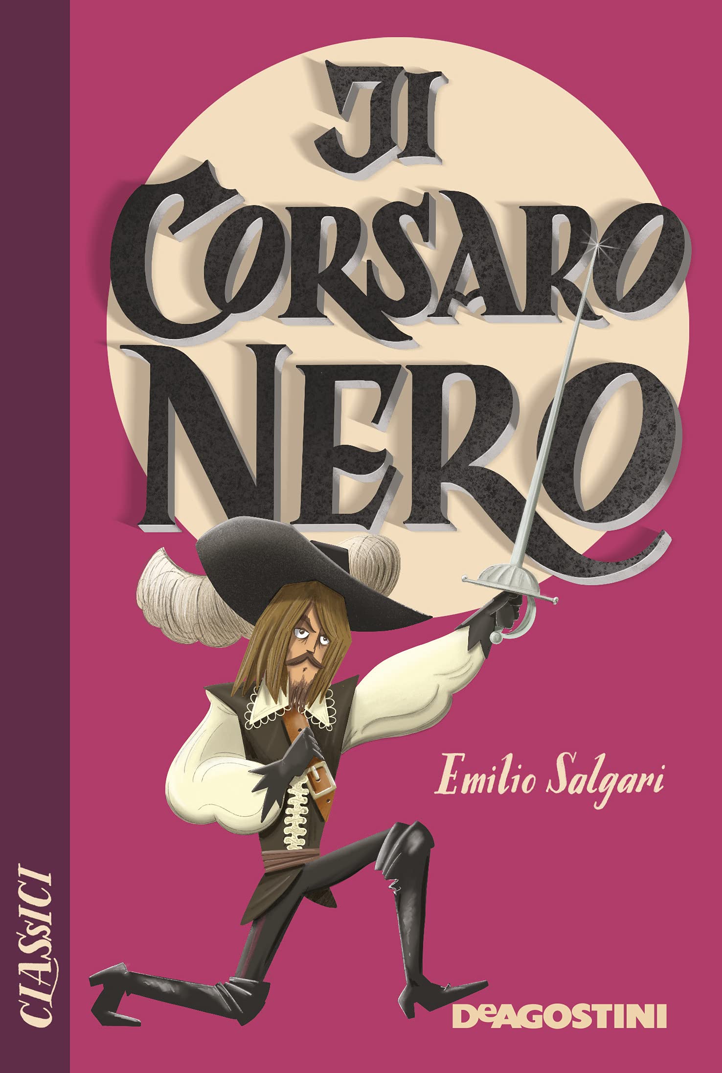 Il corsaro nero di Emilio Salgari Libri De Agostini Libri
