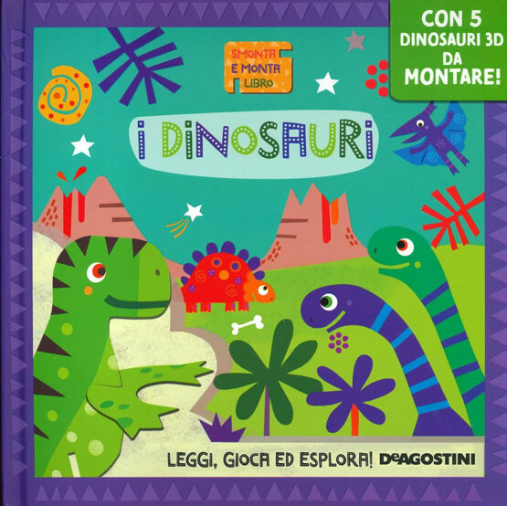 I dinosauri: smonta e monta libro