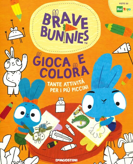 Brave Bunnies. Gioca e colora