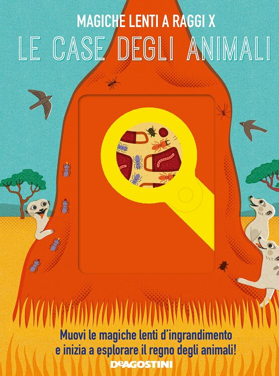 Le case degli animali. Magiche lenti a raggi X