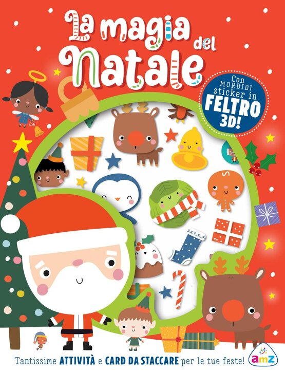 La magia del Natale. Sticker tenerini.