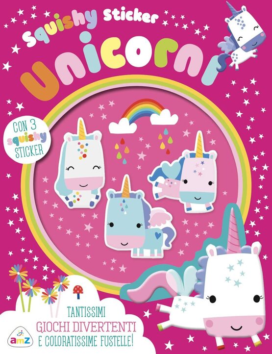 Unicorni. Squishy sticker