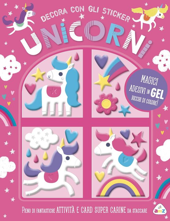 Unicorni. Decora con gli sticker. Ediz. a colori