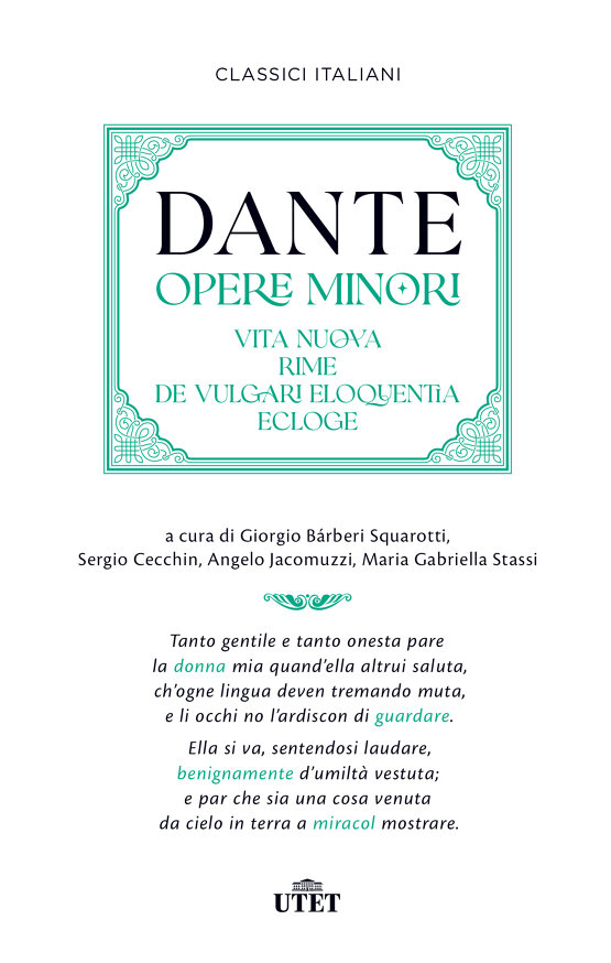 Dante. Opere minori