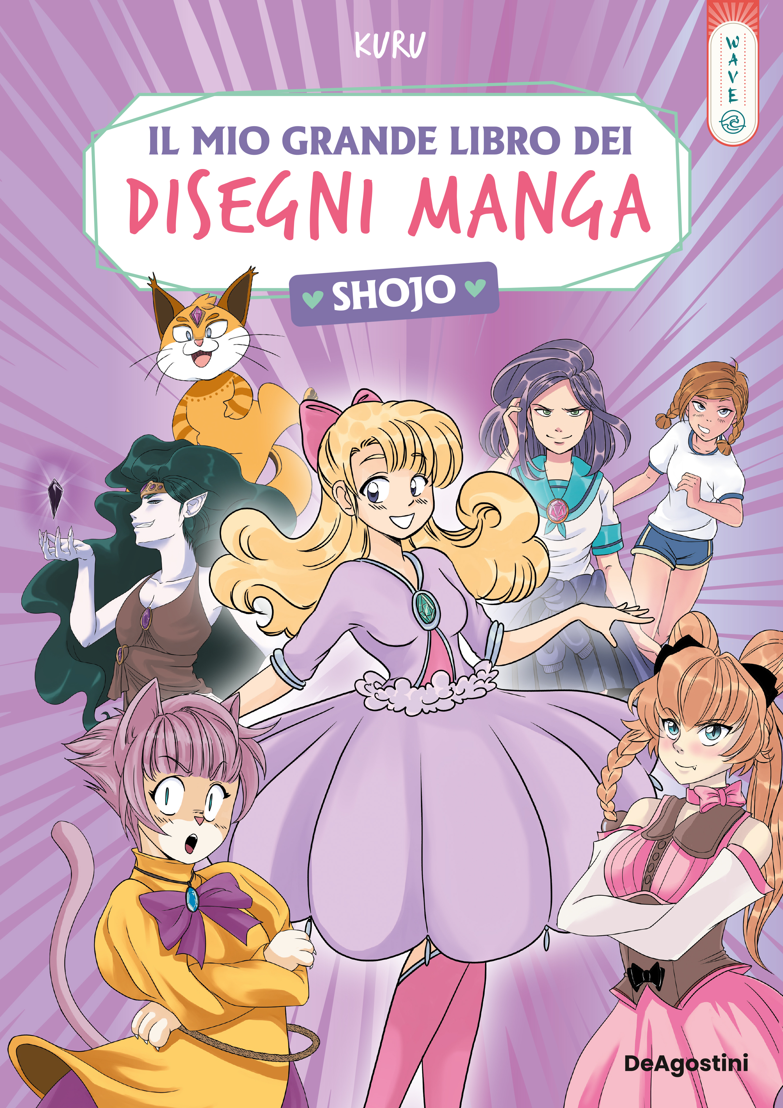 Il mio grande libro dei disegni manga Shojo, Libri
