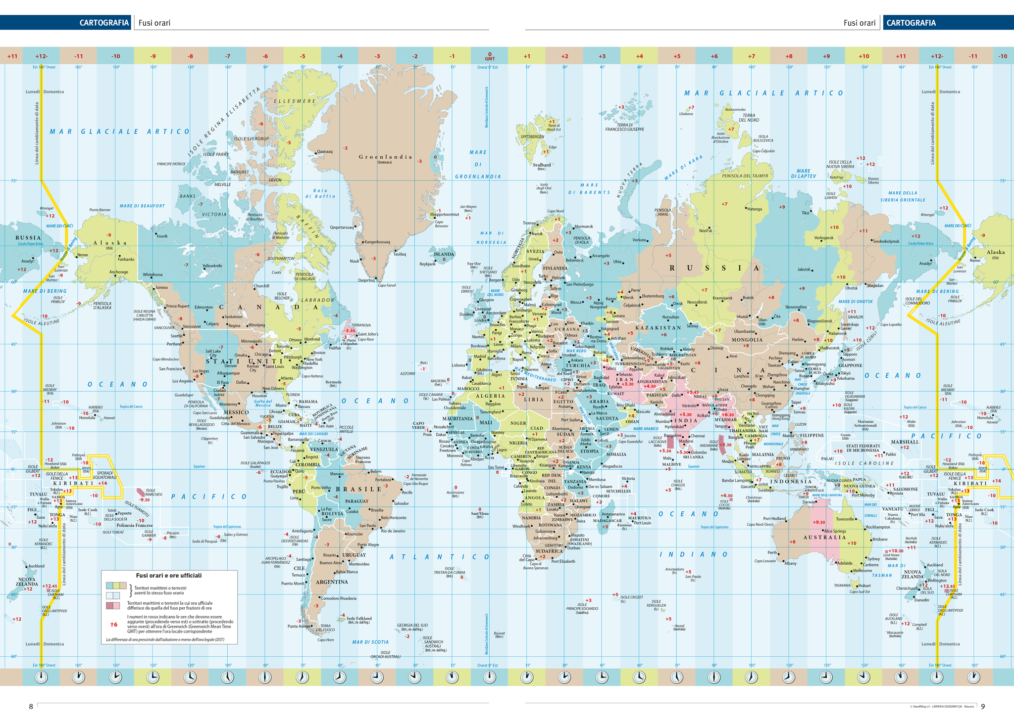 Atlante Geografico Metodico 2023-2024, Libri