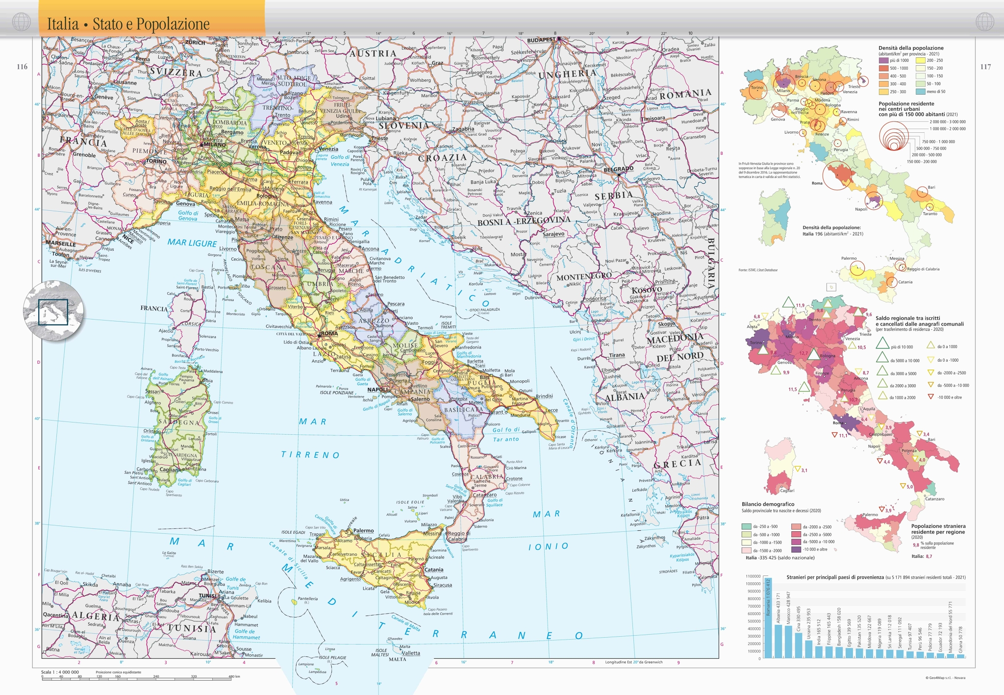 Atlante Geografico De Agostini 2024 - De Luxe Edition, Libri