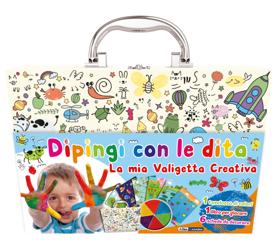 La mia valigetta creativa.