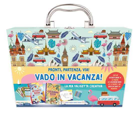 La mia valigetta creativa. Vado in vacanza