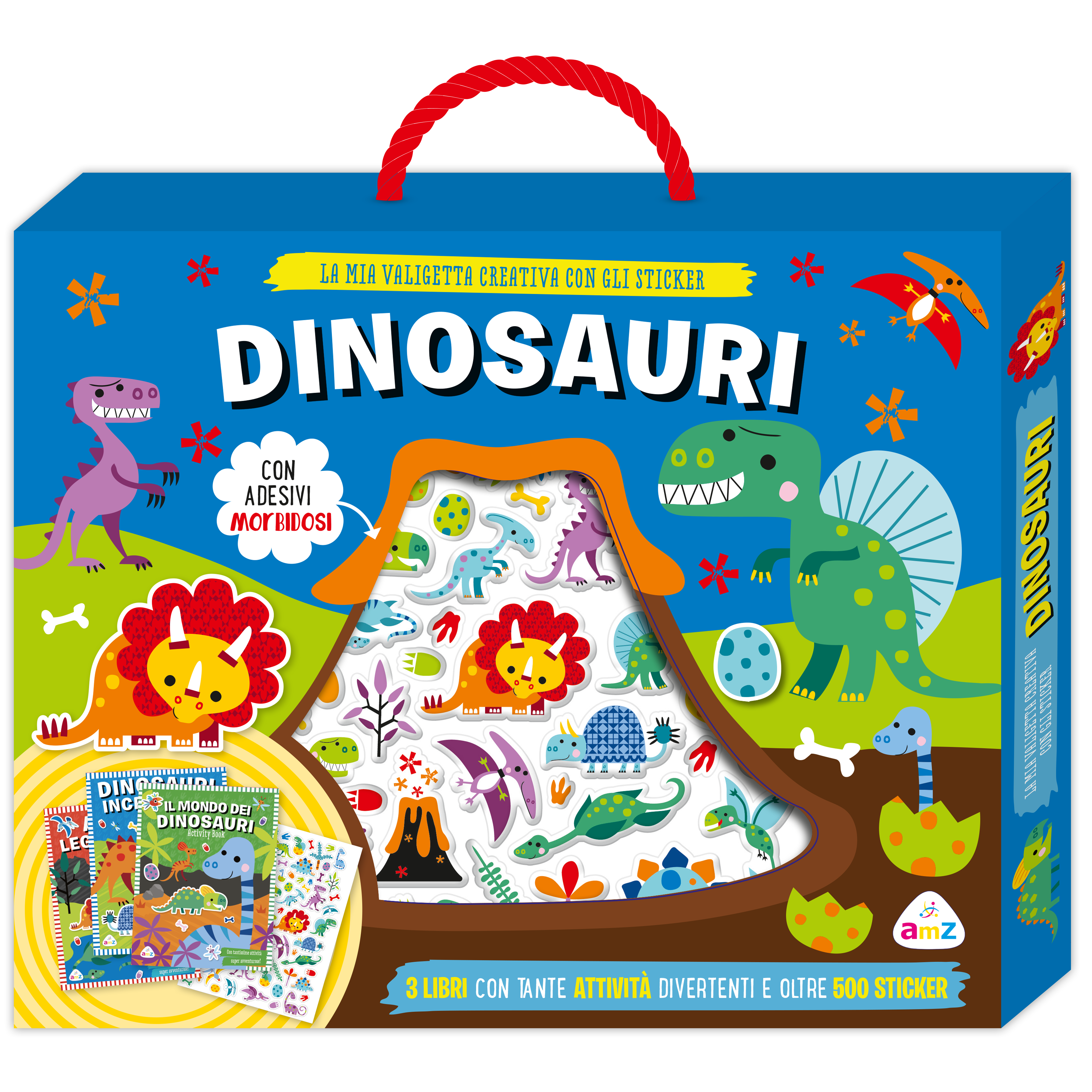 Fozcmisw Timbratore Di Adesivi | Blocco Attività 24 Pagine | 300 Adesivi| Giocattolo Da Viaggio Per Bambini A Partire Da 3 4 5 6 Anni | Giocattolo