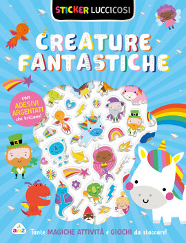 Sticker luccicosi. Creature fantastiche