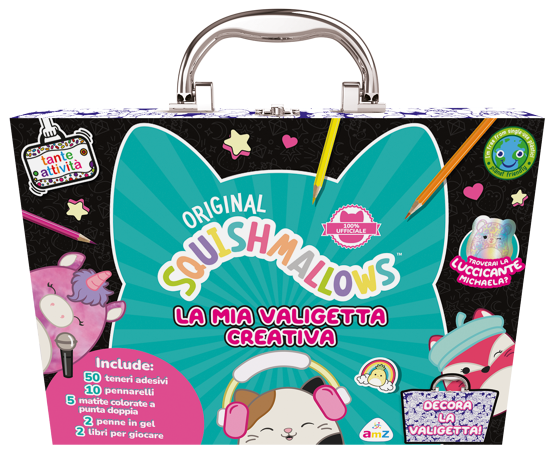 Squishmallows - La mia valigetta creativa