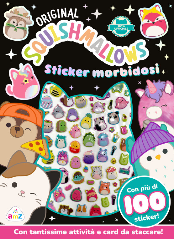 Squishmallows sticker morbidosi