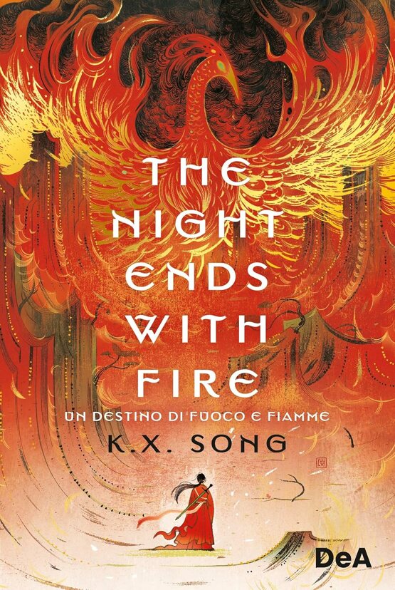 The night ends with fire