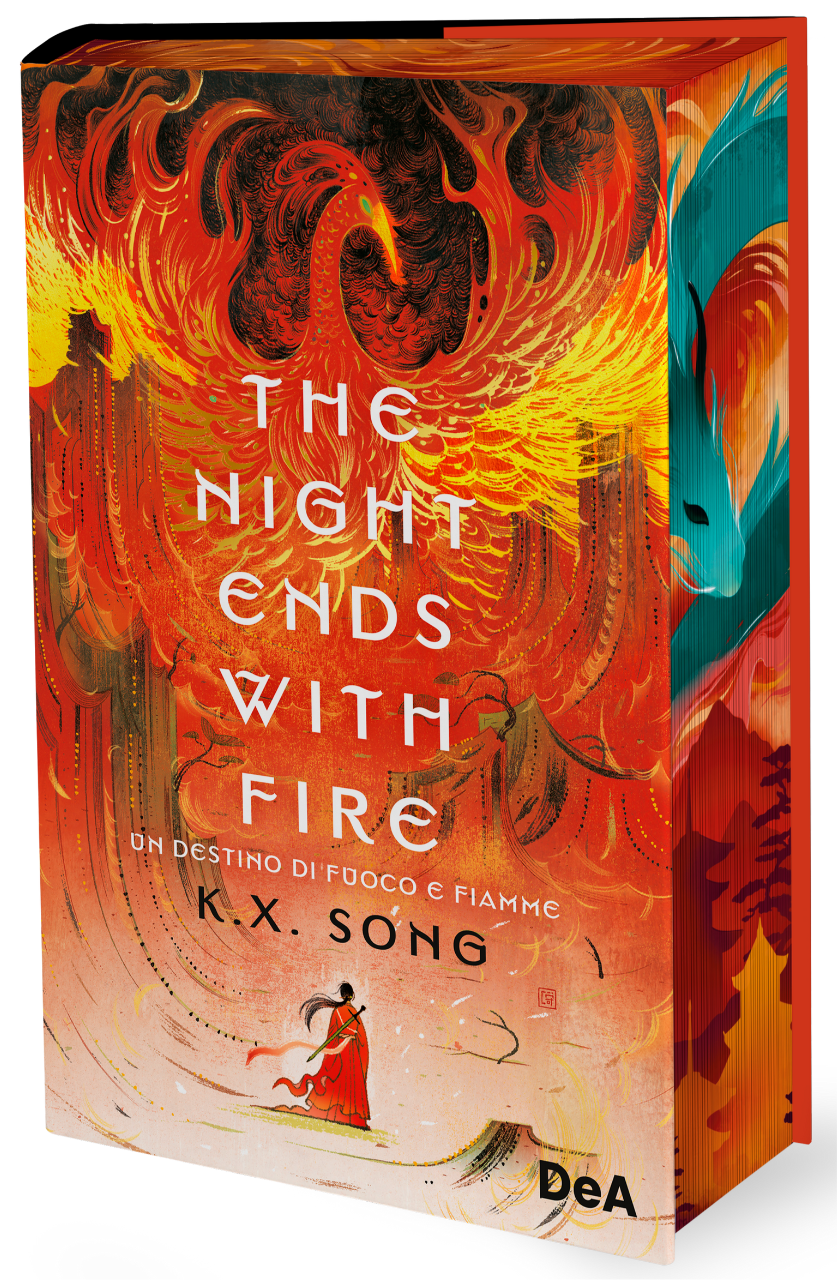 The night ends with fire