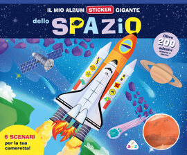 Il mio album sticker gigante dello spazio