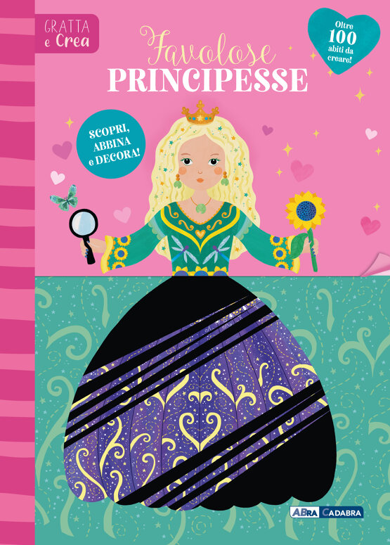 Favolose principesse - Gratta e crea