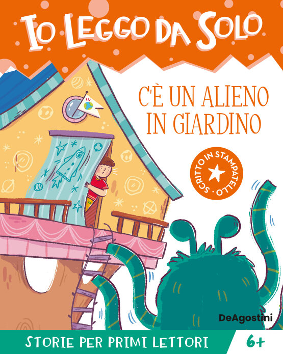 Io leggo da solo. C'è un alieno in giardino!