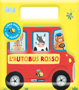 Libro bagno - L'autobus rosso