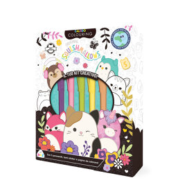 SQUISHMALLOWS: Caleido colouring, il tuo kit creativo