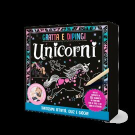 Unicorni: gratta e dipingi