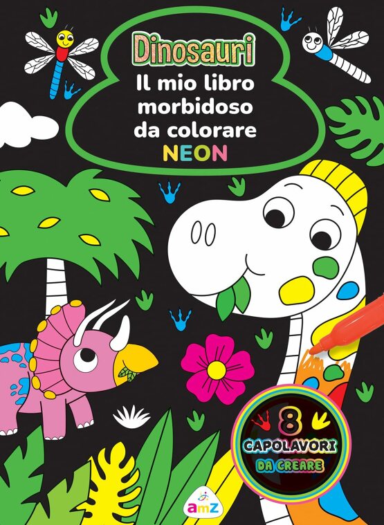 Il mio libro morbidoso da colorare. Dinosauri