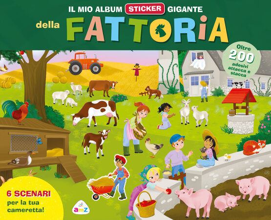 Il mio album sticker gigante della fattoria