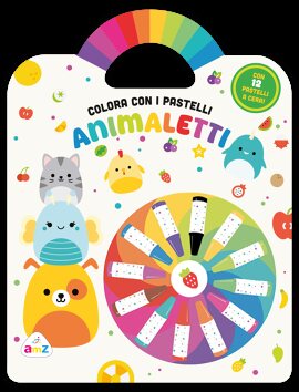 Animaletti. Colora coi pastelli