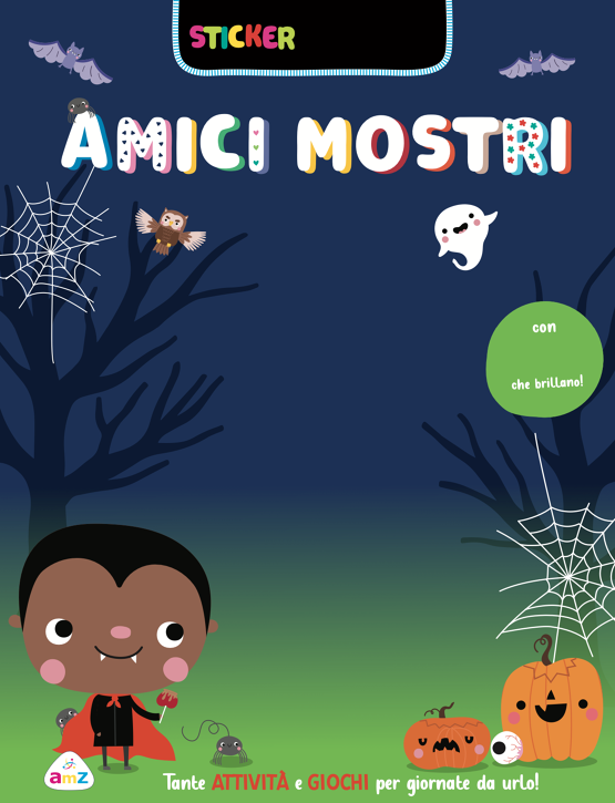 Amici mostri! Sticker luccicosi