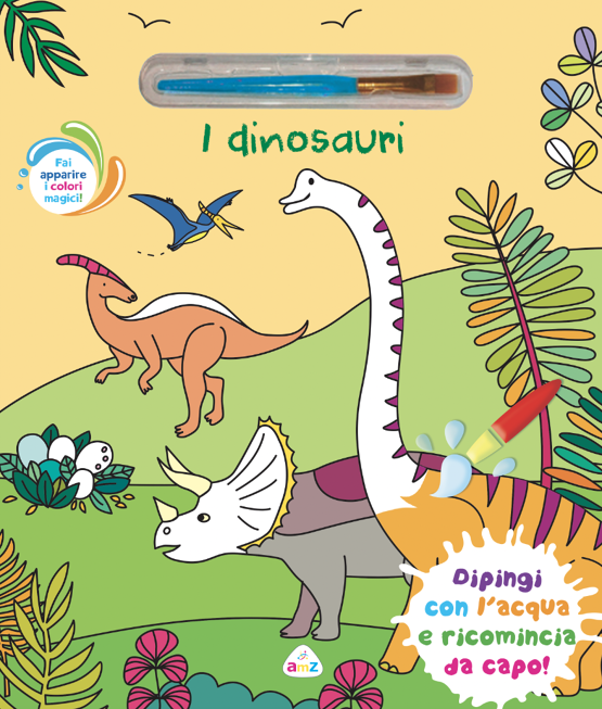 Dinosauri (con pennello magico)