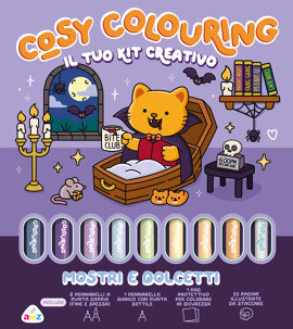 Cosy coloring - Mostri e dolcetti