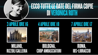 Veronica Roth in Italia. Tutte le date del tour