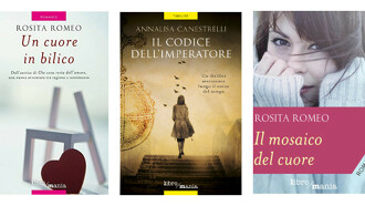 Amore, avventura, azione: tre romanzi italiani in offerta