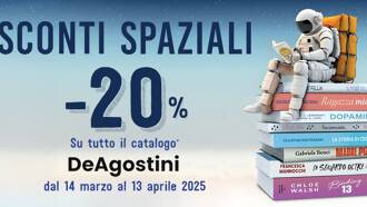 Una campagna sconto spaziale tutta De Agostini!